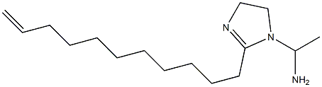 1-(1-Aminoethyl)-2-(10-undecenyl)-2-imidazoline,,结构式