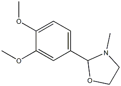 2-(3,4-Dimethoxyphenyl)-3-methyloxazolidine|