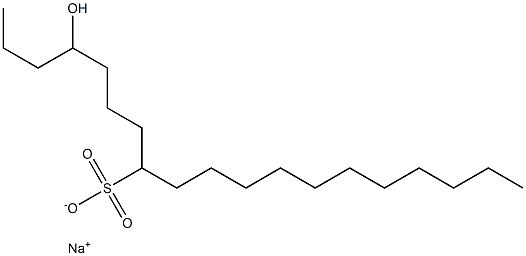 4-Hydroxynonadecane-8-sulfonic acid sodium salt