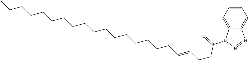 1-(1-Oxo-4-docosenyl)-1H-benzotriazole Structure