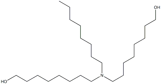 8,8'-(Octylimino)bis(1-octanol) Structure