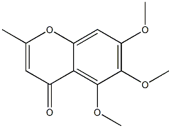 2-Methyl-5,6,7-trimethoxy-4H-1-benzopyran-4-one