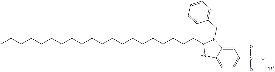 1-Benzyl-2,3-dihydro-2-icosyl-1H-benzimidazole-6-sulfonic acid sodium salt