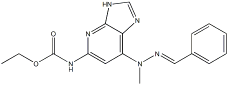  N-[7-(2-Benzylidene-1-methylhydrazino)-3H-imidazo[4,5-b]pyridin-5-yl]carbamic acid ethyl ester