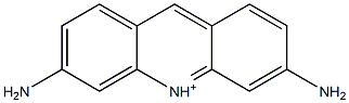 3,6-Diamino-10-azoniaacridine Structure