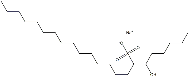  6-Hydroxydocosane-7-sulfonic acid sodium salt