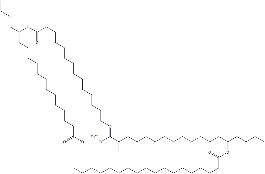 Bis(14-octadecanoyloxyoctadecanoic acid)zinc salt