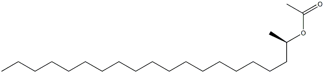 (-)-Acetic acid (R)-icosane-2-yl ester,,结构式
