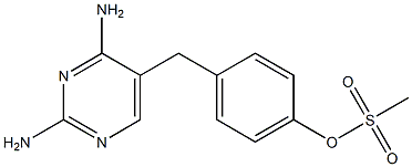  5-[4-(Mesyloxy)benzyl]pyrimidine-2,4-diamine