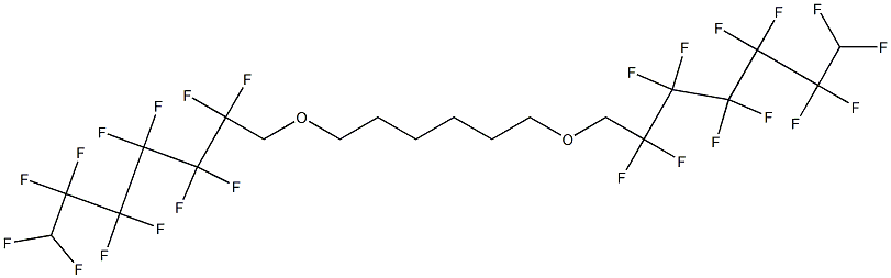 1,6-Bis(2,2,3,3,4,4,5,5,6,6,7,7-dodecafluoroheptyloxy)hexane