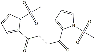 1,4-Bis(1-methylsulfonyl-1H-pyrrol-2-yl)butane-1,4-dione