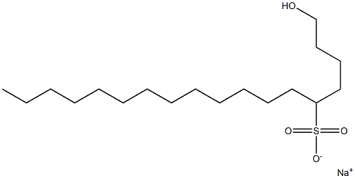 1-Hydroxyoctadecane-5-sulfonic acid sodium salt