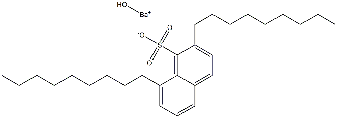  2,8-Dinonyl-1-naphthalenesulfonic acid hydroxybarium salt