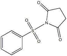 N-Phenylsulfonylsuccinimide Structure