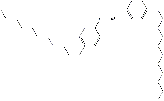 Barium bis(4-undecylphenolate) Structure