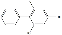 4-Phenyl-5-methylbenzene-1,3-diol Structure