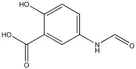 5-(Formylamino)salicylic acid,,结构式