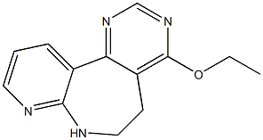 4-Ethoxy-6,7-dihydro-5H-pyrido[2,3-b]pyrimido[4,5-d]azepine Structure