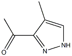 3-Acetyl-4-methyl-1H-pyrazole,,结构式