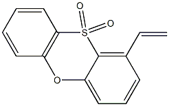 1-Vinylphenoxathiin 10,10-dioxide Structure