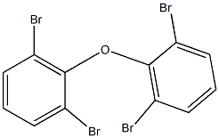 ビス(2,6-ジブロモフェニル)エーテル 化学構造式