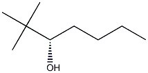 [S,(-)]-2,2-Dimethyl-3-heptanol Structure