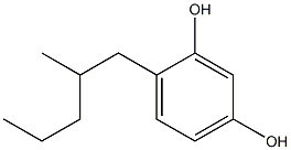 2,4-Dihydroxyphenyl-4-methylpentane Struktur