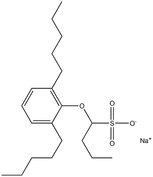  1-(2,6-Dipentylphenoxy)butane-1-sulfonic acid sodium salt