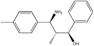 (1S,2R,3S)-3-Amino-2-methyl-1-phenyl-3-(p-tolyl)propan-1-ol Struktur