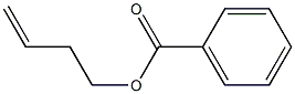 Benzoic acid 3-butenyl ester Struktur