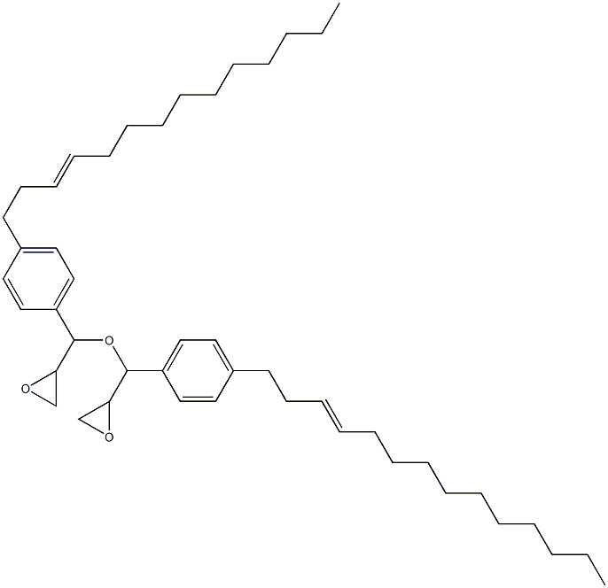 4-(3-Tetradecenyl)phenylglycidyl ether Structure