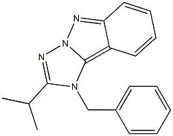 1-Benzyl-2-isopropyl-1H-[1,2,4]triazolo[1,5-b]indazole