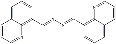 Azinobis[(quinolin-8-yl)methane],,结构式