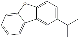 2-Isopropyldibenzofuran,,结构式