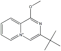 1-Methoxy-3-tert-butylpyrido[1,2-a]pyrazin-5-ium Structure