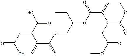 3,3'-[1-Ethylethylenebis(oxycarbonyl)]bis(3-butene-1,2-dicarboxylic acid dimethyl) ester|