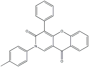 2-(4-Methylphenyl)-4-phenyl-2H-[1]benzopyrano[3,2-c]pyridine-3,10-dione