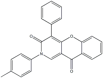 2-(4-Methylphenyl)-4-phenyl-2H-[1]benzopyrano[3,2-c]pyridine-3,10-dione|