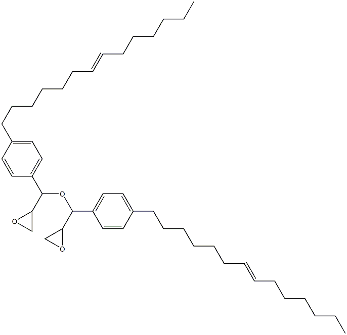 4-(7-Tetradecenyl)phenylglycidyl ether Structure