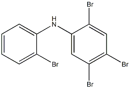 2,4,5-Tribromophenyl 2-bromophenylamine 结构式