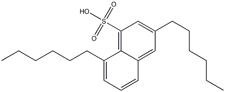 3,8-Dihexyl-1-naphthalenesulfonic acid