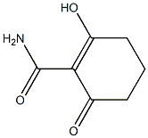 2-Hydroxy-6-oxo-1-cyclohexene-1-carboxamide,,结构式