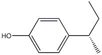 (+)-p-[(S)-sec-Butyl]phenol Structure