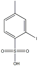 2-Iodo-4-methylbenzenesulfonic acid Structure