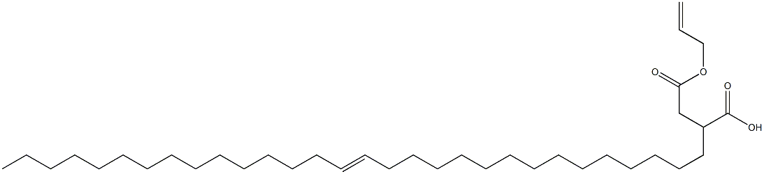 2-(15-Triacontenyl)succinic acid 1-hydrogen 4-allyl ester Structure