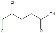 4,5-Dichlorovaleric acid Structure