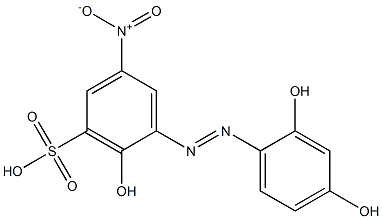 2,2',4'-Trihydroxy-5-nitroazobenzene-3-sulfonic acid