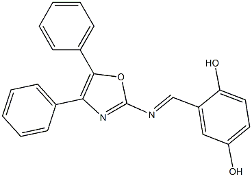  2-(2,5-Dihydroxybenzylideneamino)-4,5-diphenyloxazole