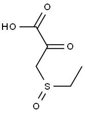 1-Oxo-1-carboxy-3-thiapentane3-oxide Structure