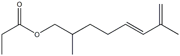 Propionic acid 2,7-dimethyl-5,7-octadienyl ester